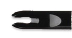 AAE CONVENTIONAL NOCKS PLASTINOCK 11/32" 12PK